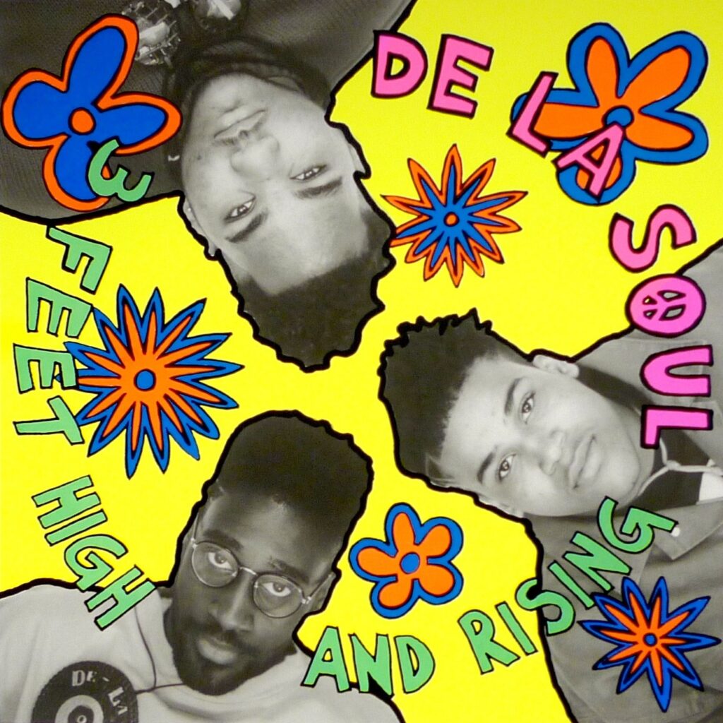 Cover of De La Soul's 3 feet High and Rising